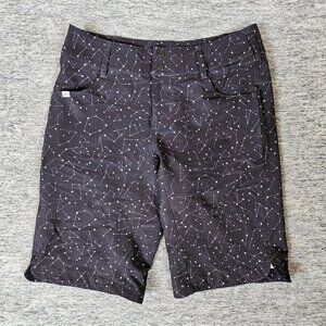 Wild Rye Women’s ‘Kaweah’ Bike Shorts In Constellation Print | Size 8 Play Wild